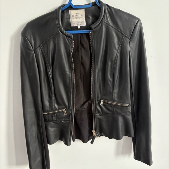 Zara Leather Jacket - Picture 2 of 4